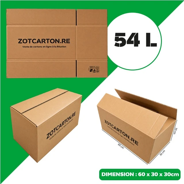 Carton de 54L