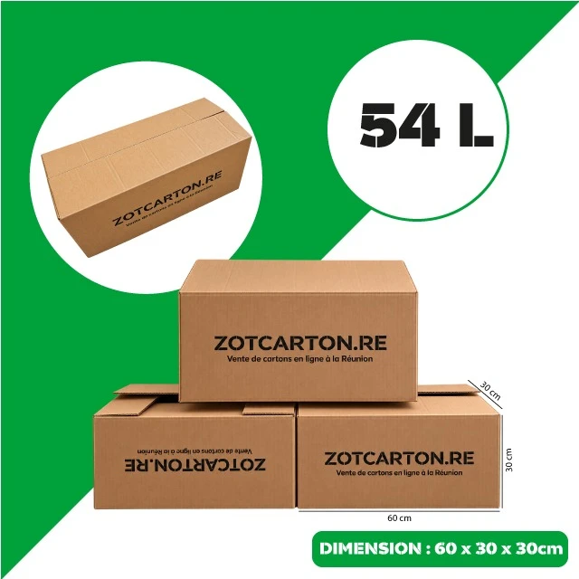 Carton de 54L